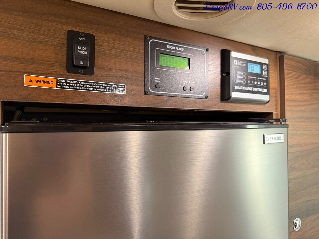 2020 Winnebago View 24D Full Wall Slide-Out Mercedes Turbo Diesel Full Body Paint 21K Miles Pre Covid Build - Photo 21 - Thousand Oaks, CA 91360