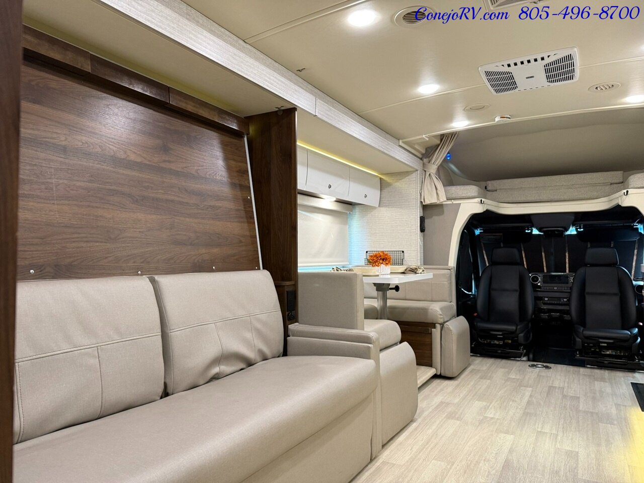 2020 Winnebago View 24D Full Wall Slide-Out Mercedes Turbo Diesel Full Body Paint 21K Miles Pre Covid Build - Photo 27 - Thousand Oaks, CA 91360