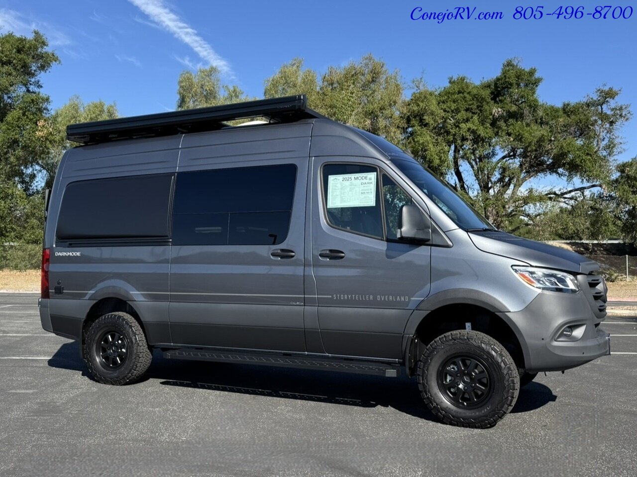 2025 Storyteller Overland Dark Mode OG AWD 16.8KWH Lithonics Lithium System Mercedes  Sprinter Turbo Diesel - Photo 3 - Thousand Oaks, CA 91360