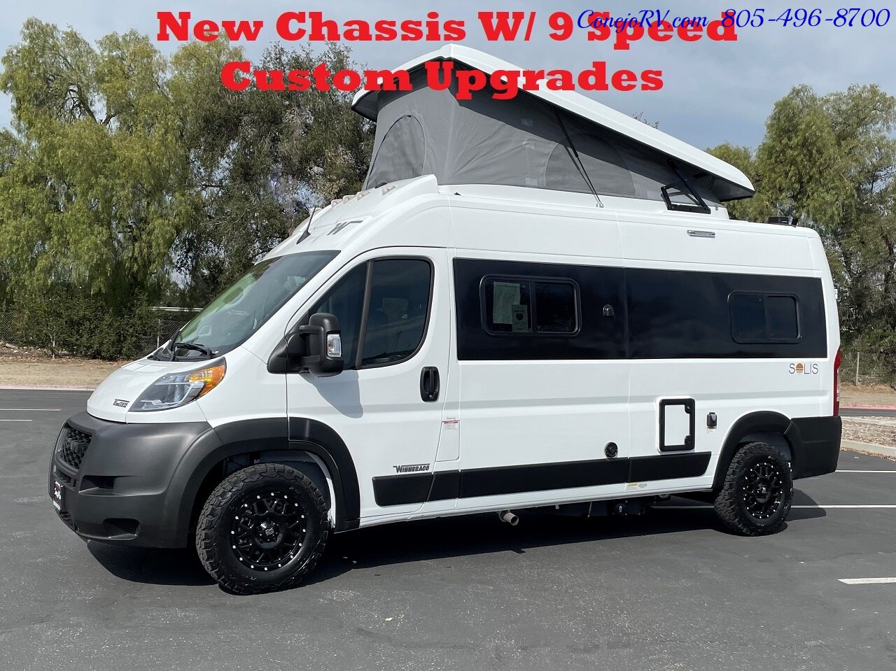 2023 WINNEBAGO Solis 59P Murphy Bed Pop Top Full Galley  New Chassis Adaptive Cruise - Photo 1 - Thousand Oaks, CA 91360