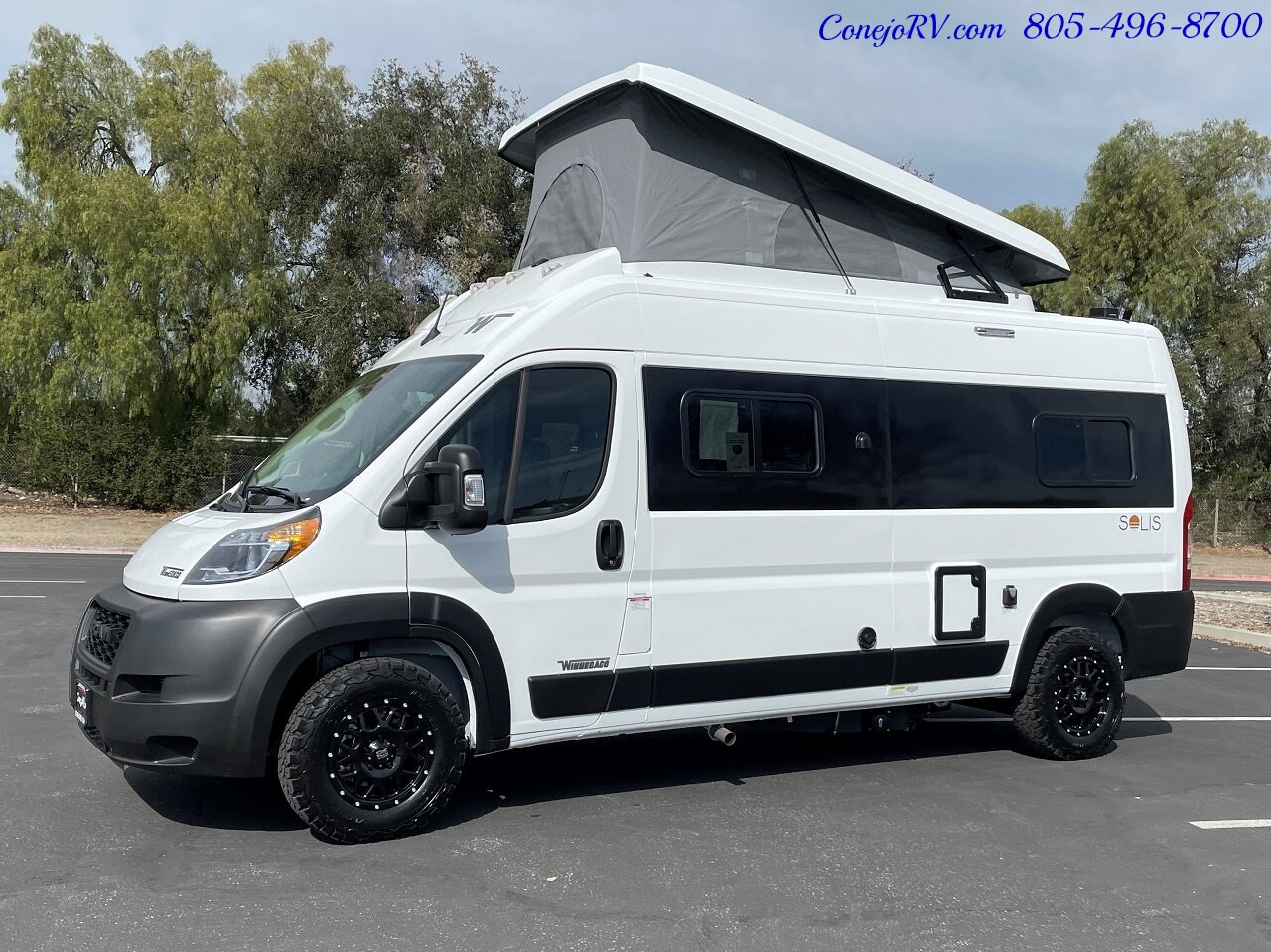 2023 WINNEBAGO Solis 59P Murphy Bed Pop Top Full Galley  New Chassis Adaptive Cruise - Photo 42 - Thousand Oaks, CA 91360