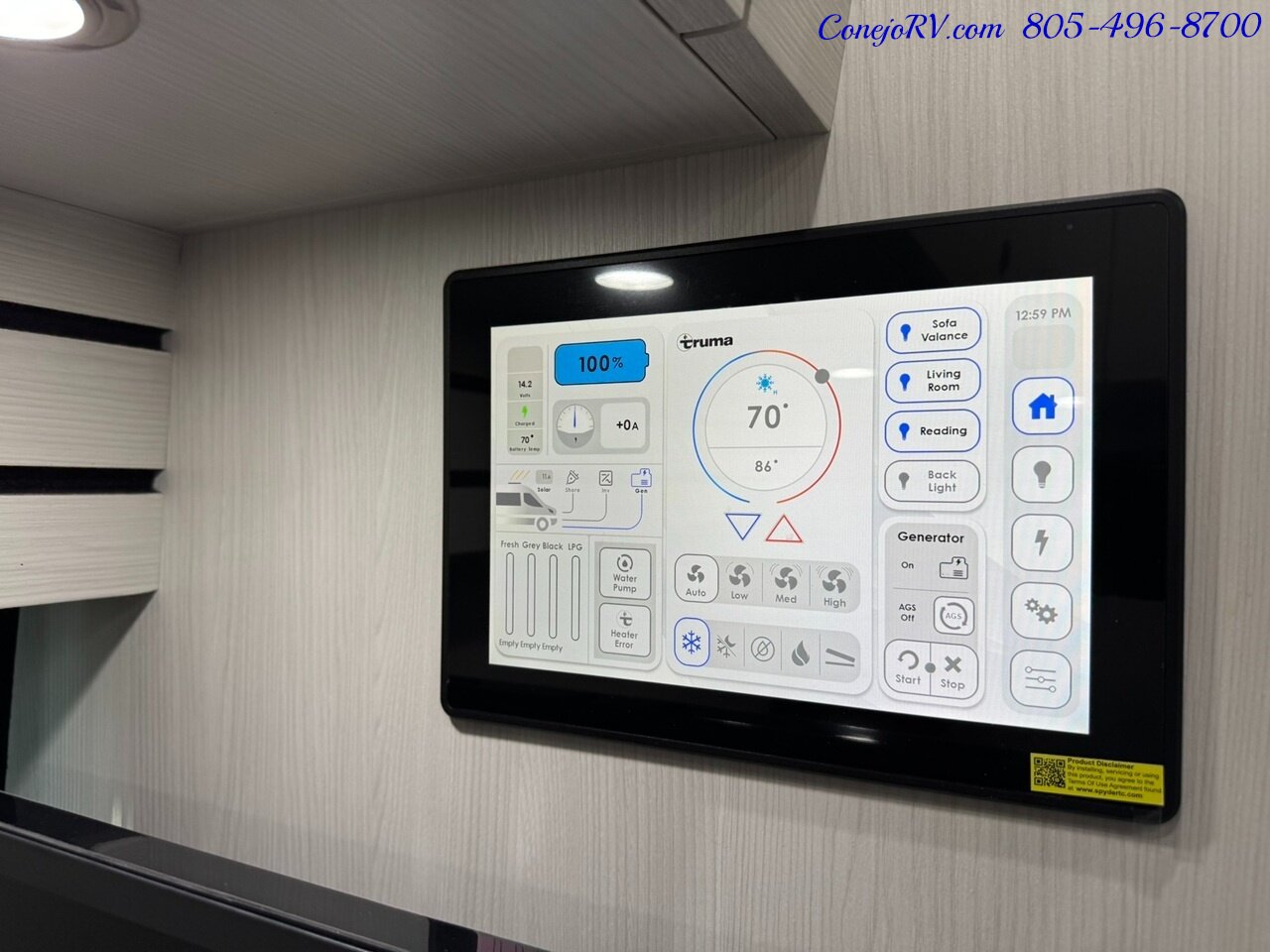 2026 Pleasure-Way Ontour 2.2 AWD Lithium System Ford Transit 350 Chassis 3.5L  EcoBoost Engine - Photo 26 - Thousand Oaks, CA 91360