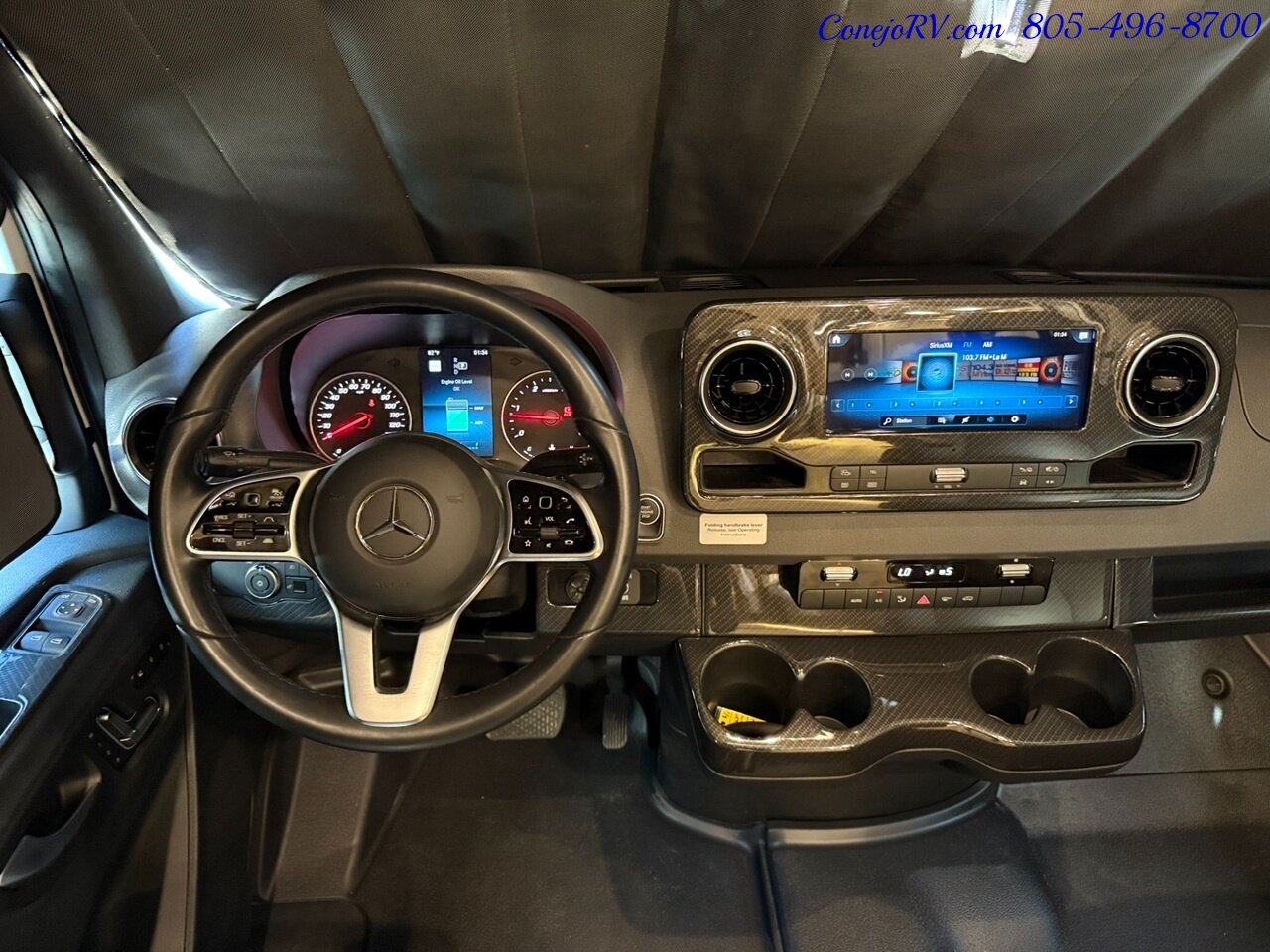 2022 Winnebago View 24D Full Wall Slide-Out Theater Seats Mercedes Turbo Diesel - Photo 36 - Thousand Oaks, CA 91360