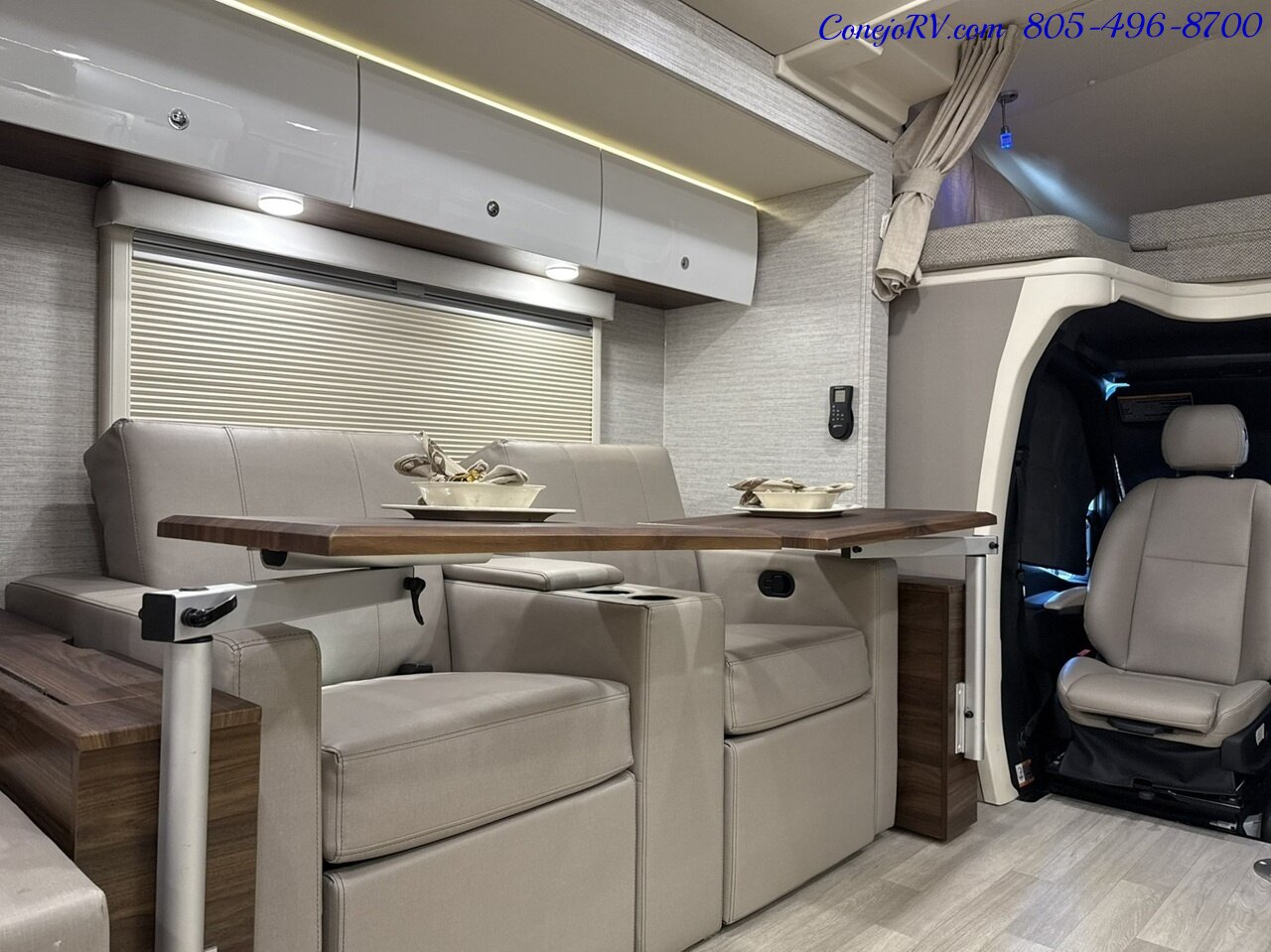 2022 Winnebago View 24D Full Wall Slide-Out Theater Seats Mercedes Turbo Diesel - Photo 9 - Thousand Oaks, CA 91360