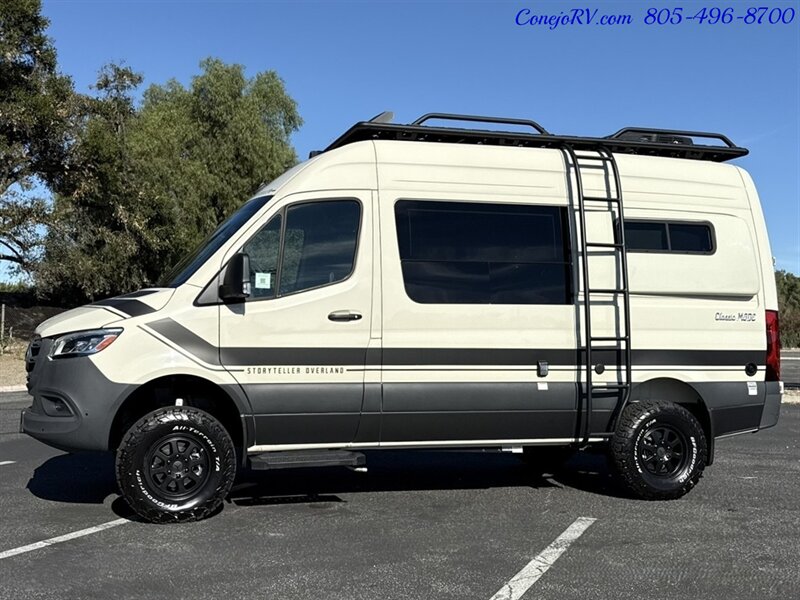 2026 Storyteller Overland Classic Mode OG AWD Lithonics Lithium System Mercedes Sprinter  Turbo Diesel Factory Demo 1K Miles