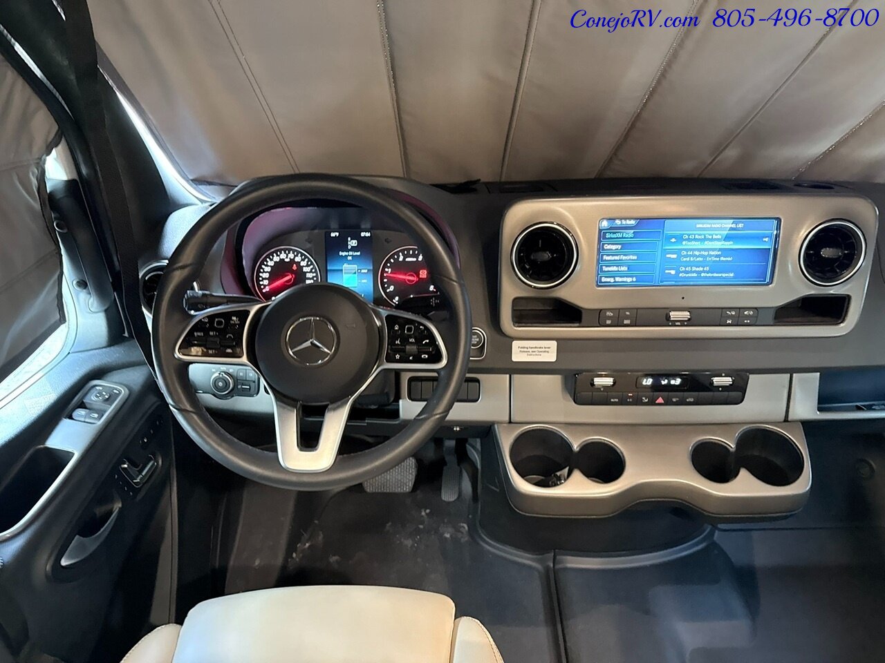 2025 Winnebago Navion 24T AWD Dealer Demo Slide-Out Murphy Bed Mercedes Turbo Diesel 3K Miles - Photo 36 - Thousand Oaks, CA 91360