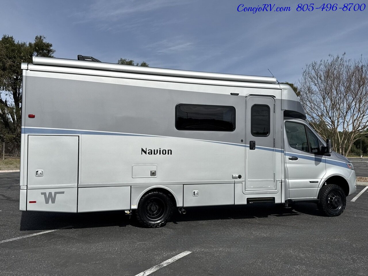 2025 Winnebago Navion 24T AWD Dealer Demo Slide-Out Murphy Bed Mercedes Turbo Diesel 3K Miles - Photo 4 - Thousand Oaks, CA 91360