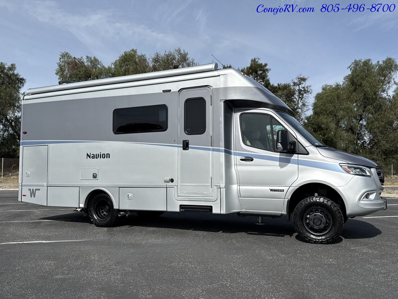 2025 Winnebago Navion 24T AWD Dealer Demo Slide-Out Murphy Bed Mercedes Turbo Diesel 3K Miles - Photo 3 - Thousand Oaks, CA 91360