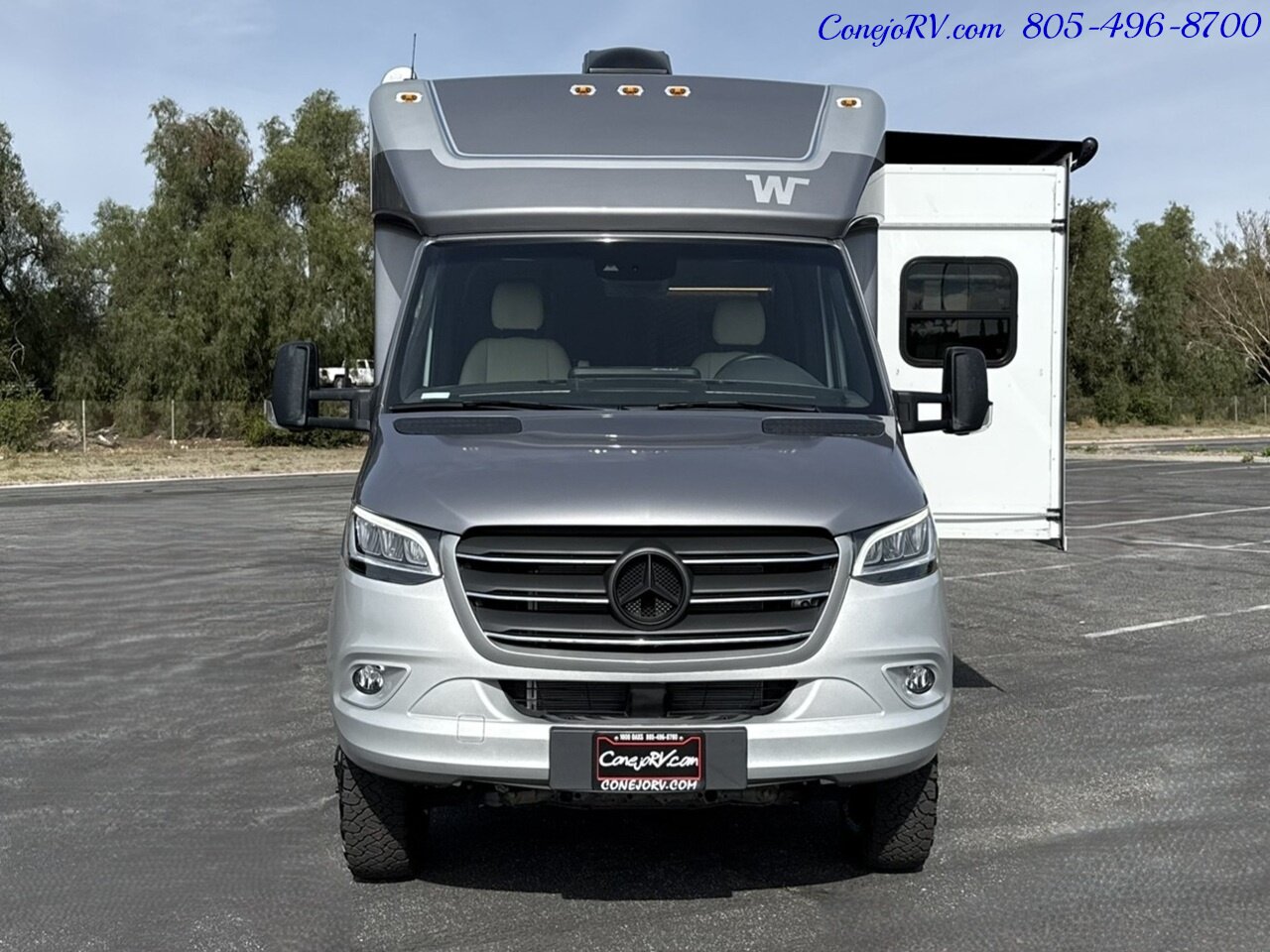2025 Winnebago Navion 24T AWD Dealer Demo Slide-Out Murphy Bed Mercedes Turbo Diesel 3K Miles - Photo 51 - Thousand Oaks, CA 91360