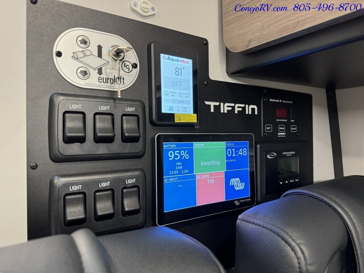 2025 Tiffin GH1 AWD Sprinter Mercedes Turbo Diesel Battle Horn  Lithium Ion Kit - Photo 9 - Thousand Oaks, CA 91360