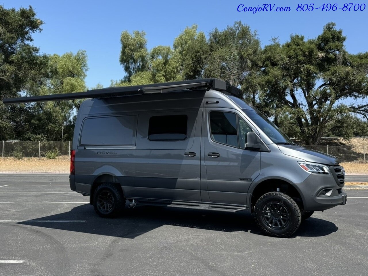 2025 Winnebago Revel 44E 2.5-1 AWD Sprinter Mercedes Turbo Diesel, 8.4KWH  Lithionics System - Photo 36 - Thousand Oaks, CA 91360