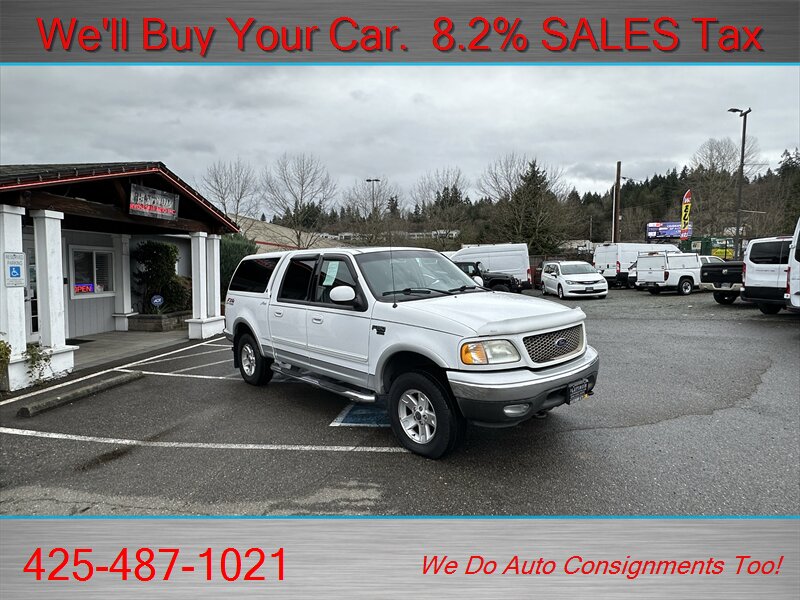 2003 Ford F-150 XLT 4dr SuperCrew XLT CREW CAB 4X4 CANOPY - Photo 2 - Woodinville, WA 98072