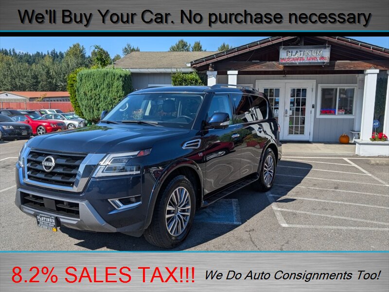 2022 Nissan Armada SL  LUXURY EDITION - Photo 1 - Woodinville, WA 98072