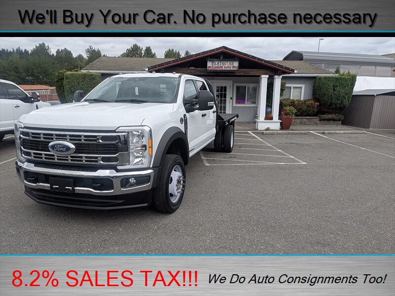 2023 Ford Commercial F-450 Super Duty F450 Chassis & Crew Cab   - Photo 1 - Woodinville, WA 98072