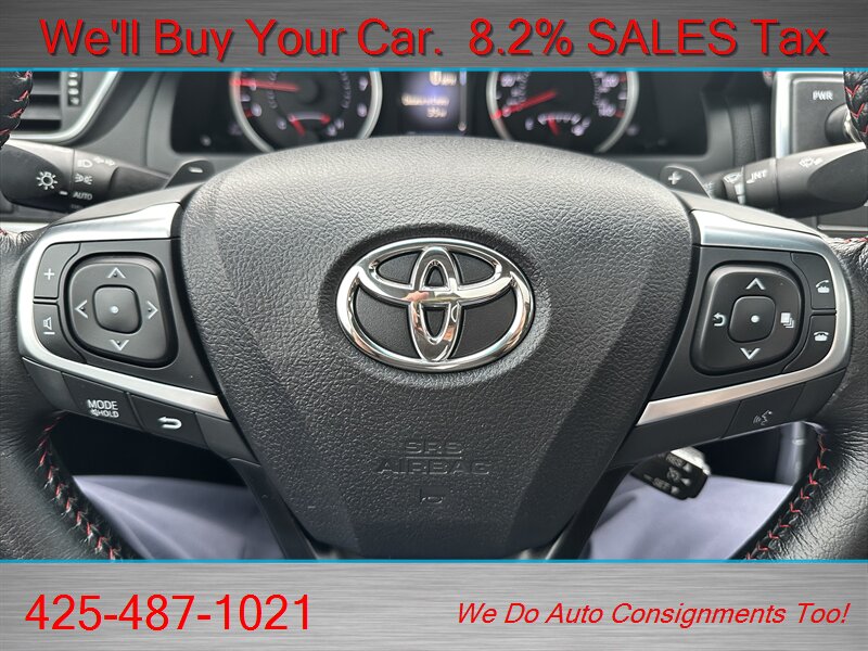2015 Toyota Camry XSE  TOP MODEL - Photo 26 - Woodinville, WA 98072