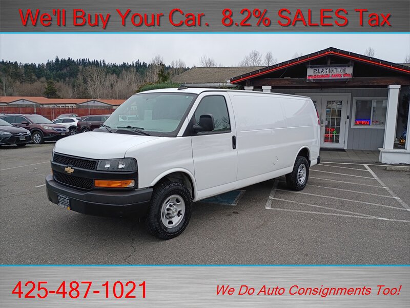 2023 Chevrolet Express 2500  RARE EXTENDED - Photo 1 - Woodinville, WA 98072