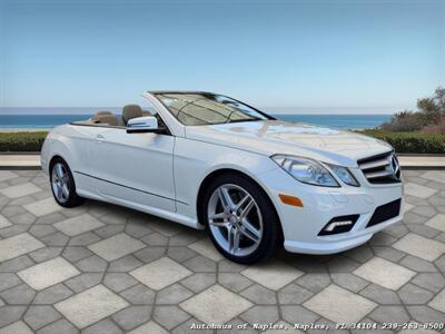 2011 Mercedes-Benz E 550 Convertible