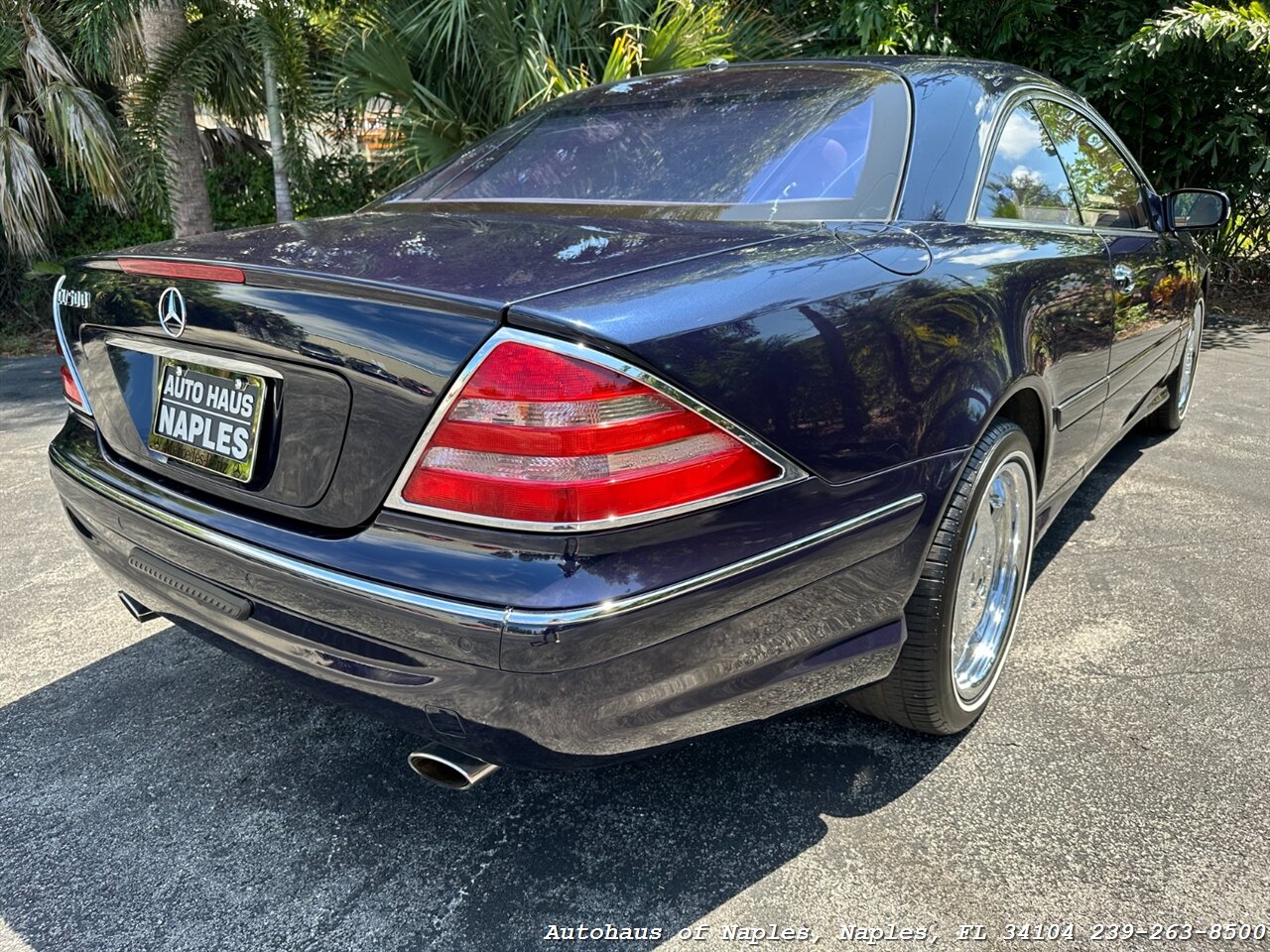 2002 Mercedes-Benz CL 500   - Photo 15 - Naples, FL 34104