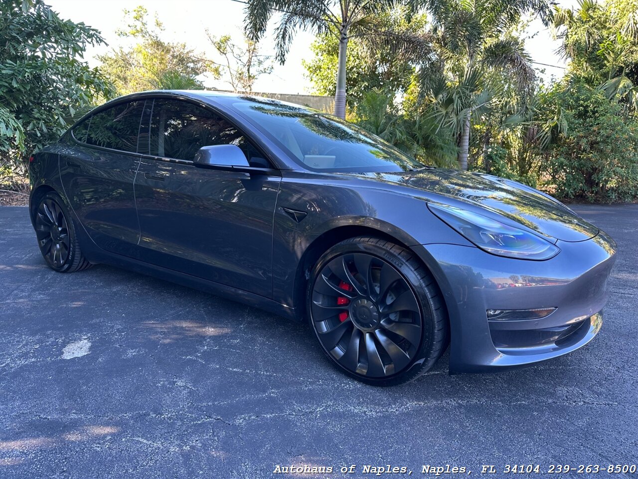 2022 Tesla Model 3 Performance   - Photo 2 - Naples, FL 34104