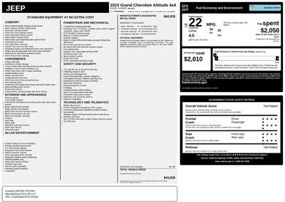 2023 Jeep Grand Cherokee Altitude 4x4 - Photo 36 - Los Angeles, CA 90064