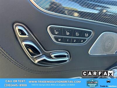 2017 Mercedes-Benz Convertible S 63 AMG 4MATIC   - Photo 39 - Los Angeles, CA 90064