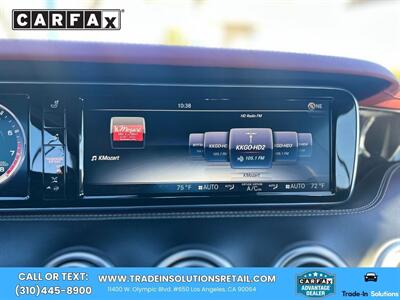 2017 Mercedes-Benz Convertible S 63 AMG 4MATIC   - Photo 17 - Los Angeles, CA 90064