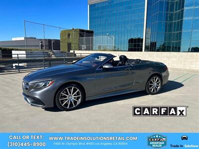 2017 Mercedes-Benz Convertible S 63 AMG 4MATIC   - Photo 2 - Los Angeles, CA 90064