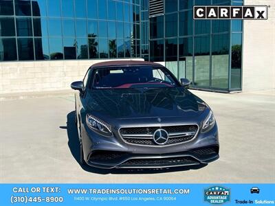 2017 Mercedes-Benz Convertible S 63 AMG 4MATIC   - Photo 4 - Los Angeles, CA 90064