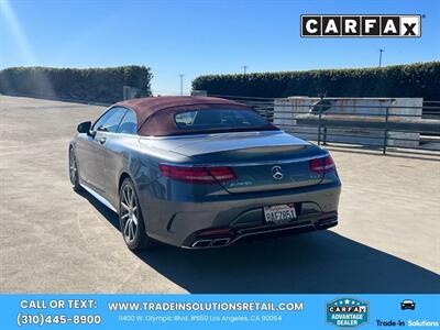 2017 Mercedes-Benz Convertible S 63 AMG 4MATIC   - Photo 9 - Los Angeles, CA 90064