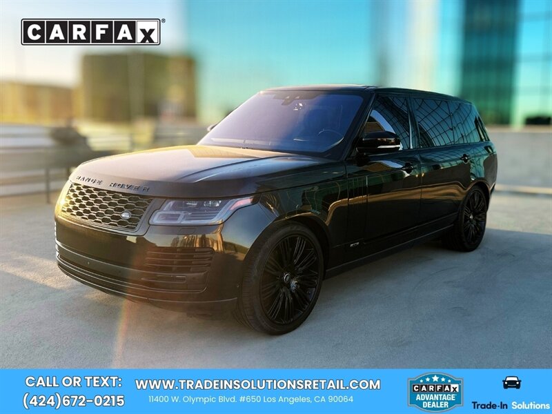 2019 Land Rover Range Rover Supercharged LWB  