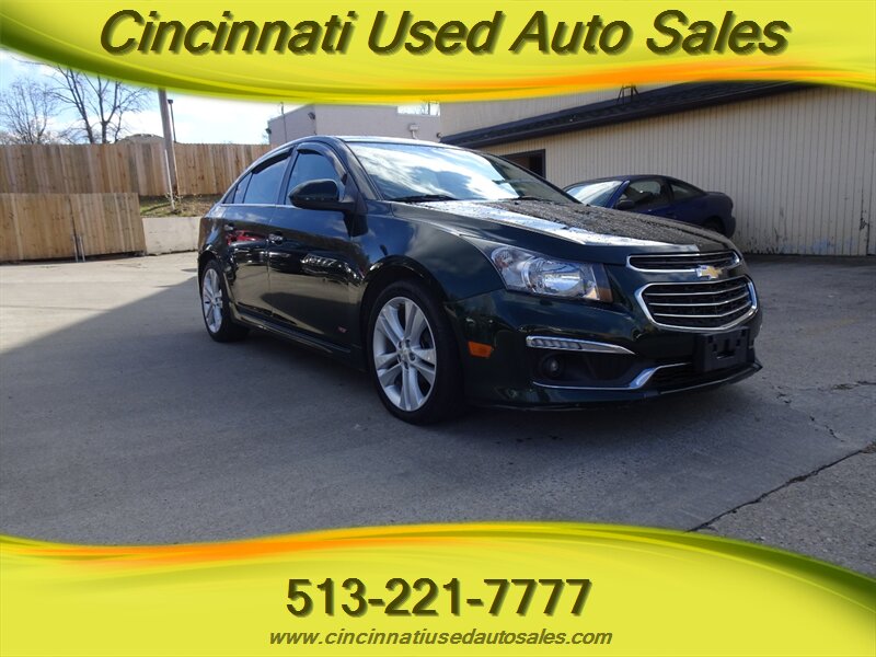 The 2015 Chevrolet Cruze LTZ RS Package 1.4L I4 Turbo F photos