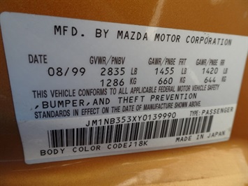 2000 Mazda MX-5 Miata LS   - Photo 25 - Cincinnati, OH 45255