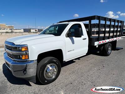 2016 Chevrolet Silverado 3500HD CC Work Truck  12 foot Stake Bed w/ Thieman Heavy Duty Lift - Photo 24 - Las Vegas, NV 89103