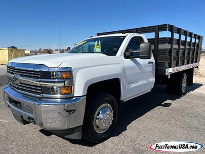 2016 Chevrolet Silverado 3500HD CC Work Truck  12 foot Stake Bed w/ Thieman Heavy Duty Lift - Photo 3 - Las Vegas, NV 89103