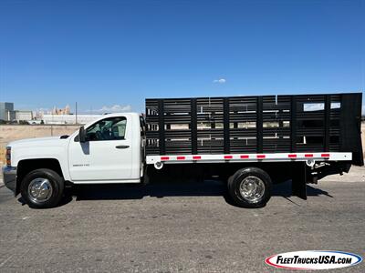 2016 Chevrolet Silverado 3500HD CC Work Truck  12 foot Stake Bed w/ Thieman Heavy Duty Lift - Photo 13 - Las Vegas, NV 89103