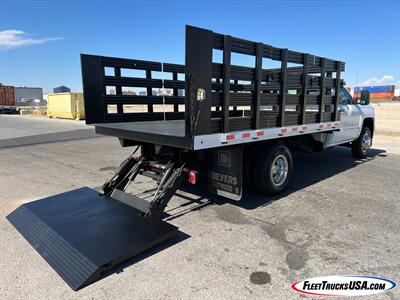 2016 Chevrolet Silverado 3500HD CC Work Truck  12 foot Stake Bed w/ Thieman Heavy Duty Lift - Photo 8 - Las Vegas, NV 89103