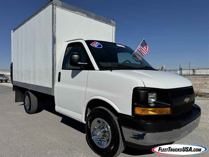 2017 Chevrolet Express 12' 3500 CUBE VAN / BOX TRUCK  with HEAVY DUTY TOMMY LIFT GATE