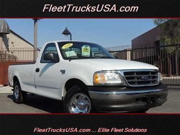 2002 Ford F-150 XL, Work Truck, Long Bed, 8 Foot Bed, Fleet Side   - Photo 4 - Las Vegas, NV 89103