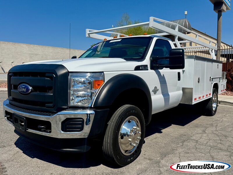 2015 Ford F-550 - 2WD - w/ Royal Contractors Utility Service Body  