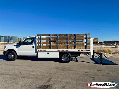 2013 Ford F-350 Super Duty XL  Stake Bed w/ Tommy Lift gate - Photo 12 - Las Vegas, NV 89103