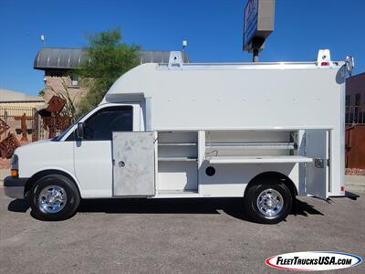 2014 Chevrolet Express 3500  KUV CUTAWAY UTILITY SERVICE BED