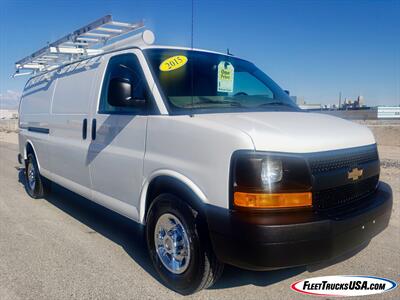 2015 Chevrolet Express 3500  EXTENDED Cargo Van w/ No Glass On the Cargo Area - Sliding Side Door.. Fully Equipped! - Photo 1 - Las Vegas, NV 89103
