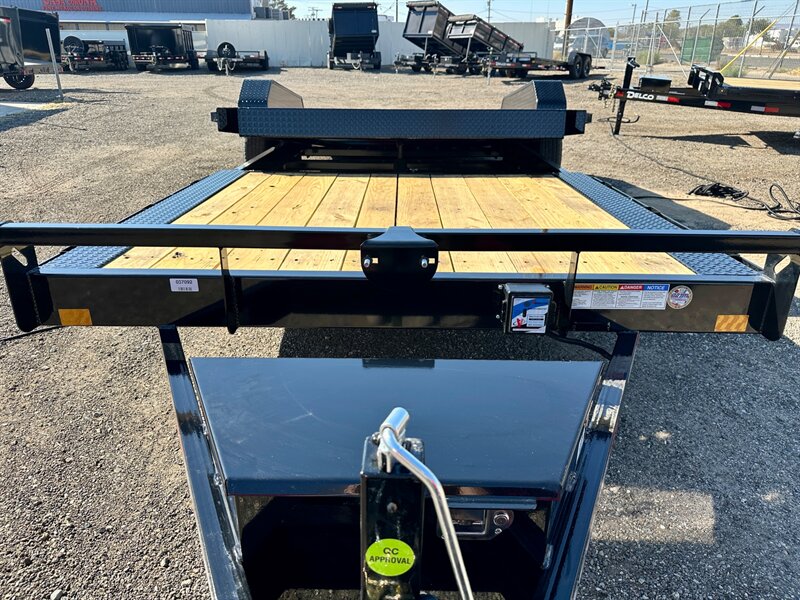 2025 DELCO 14K BUMPER PULL STATIONARY T322  