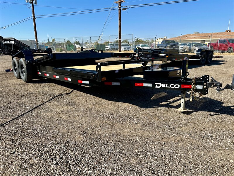 2025 DELCO 14K BUMPER PULL STATIONARY T322  