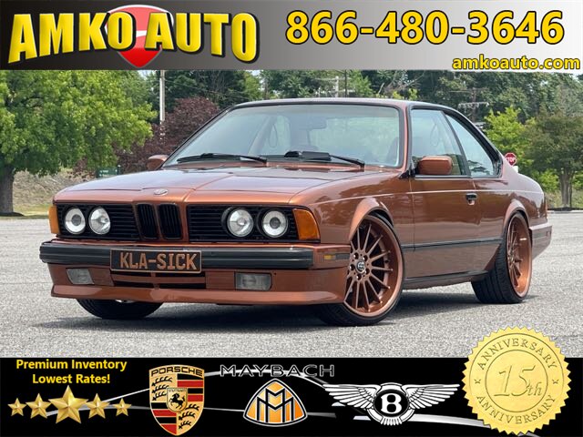 1988 BMW 6-Series 633CSi