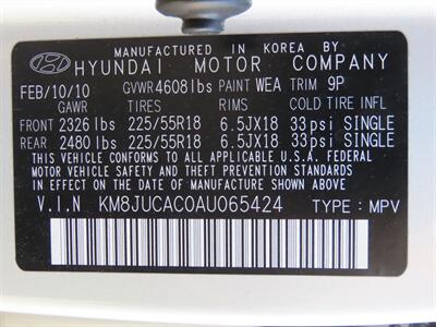 2010 Hyundai TUCSON GLS   - Photo 27 - Palm Desert, CA 92211