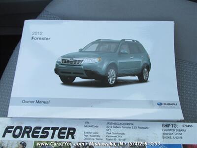 2012 Subaru Forester 2.5X Premium AWD   - Photo 31 - Mishawaka, IN 46545