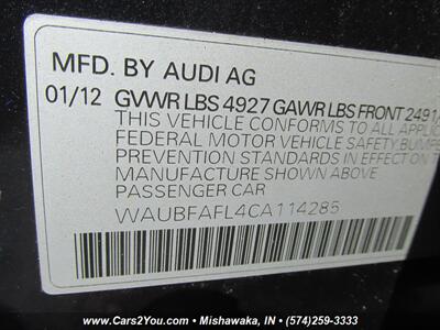 2012 Audi A4 2.0T quattro Premium AWD   - Photo 26 - Mishawaka, IN 46545