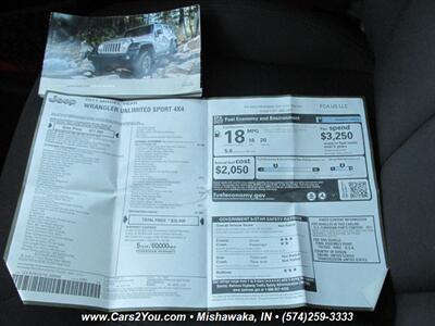 2017 Jeep Wrangler Unlimited Sport 4x4   - Photo 24 - Mishawaka, IN 46545