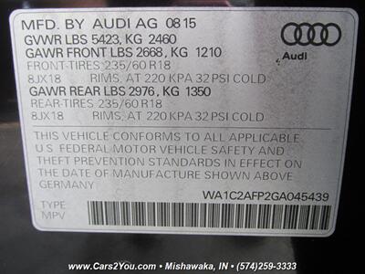 2016 Audi Q5 2.0T quattro Premium AWD   - Photo 28 - Mishawaka, IN 46545